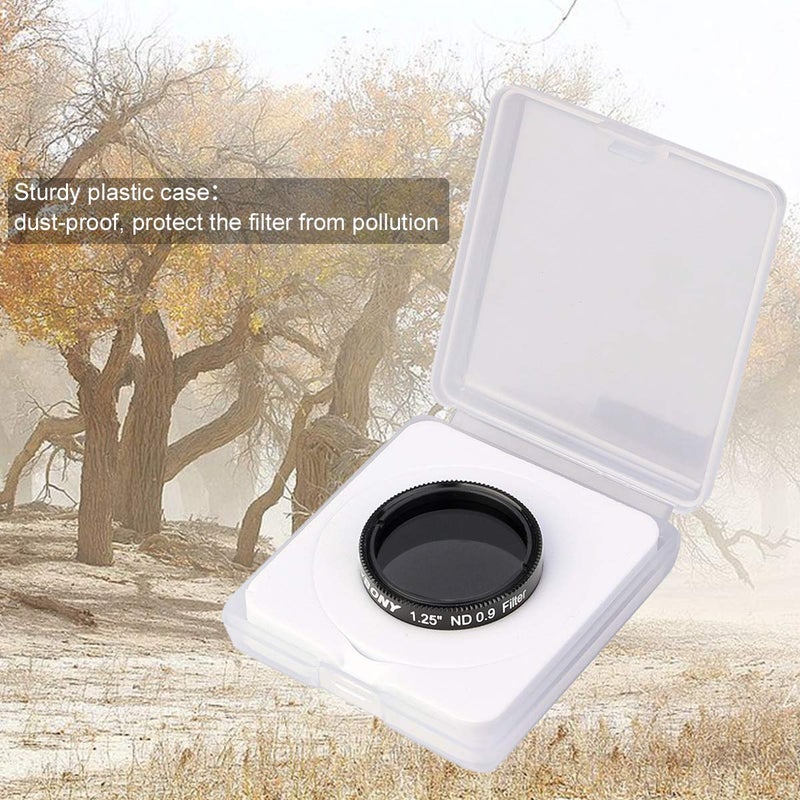 SVBONY SV139 Telescope Filter Moon Filter 1.25 inch 12.5 Percent Transmission Telescope Filter ND8 Neutral Density Filter for Telescope Eyepiece Reduce Moon Surfaces Overall Brightness - Image 5